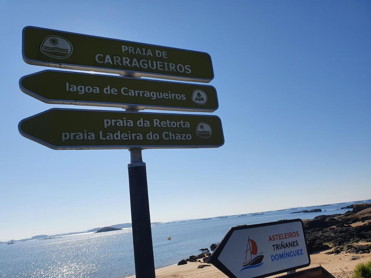 Apartamento con piscina en Boiro - Cabo de Cruz Exterior foto